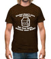 Alcohol Doesn't Solve Any Problems, But Then Again. Neither Does Milk! Mens T-Shirt