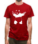 Banksy Panda Mens T-Shirt