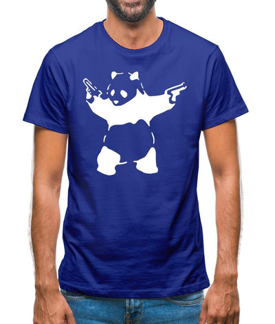 Banksy Panda Mens T-Shirt