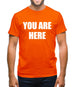 You Are Here - John Lennon Mens T-Shirt