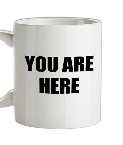 You Are Here - John Lennon Ceramic Mug