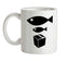 Big Fish Little Fish Cardboard Box Ceramic Mug