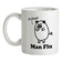 Man Flu Ceramic Mug