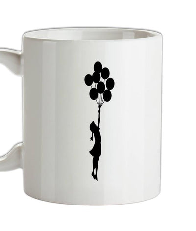 Banksy Girl Ceramic Mug