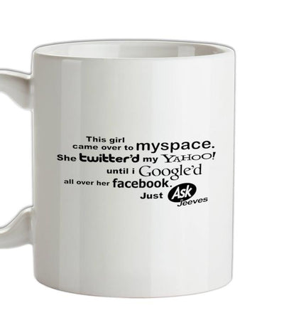 This Girl Came Over To Myspace... Ceramic Mug