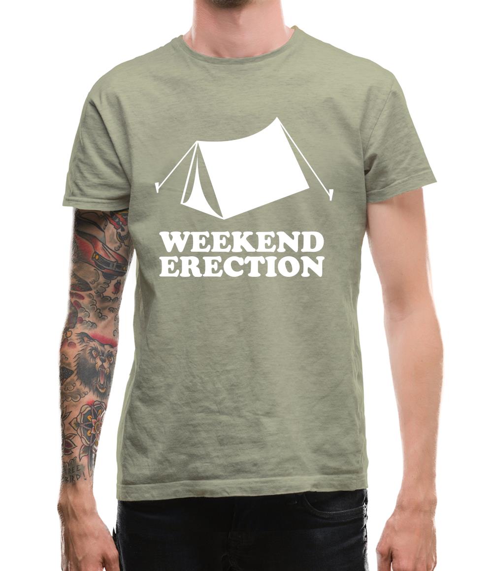 Weekend Erection Mens T-Shirt