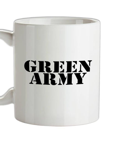 Green Army Ceramic Mug