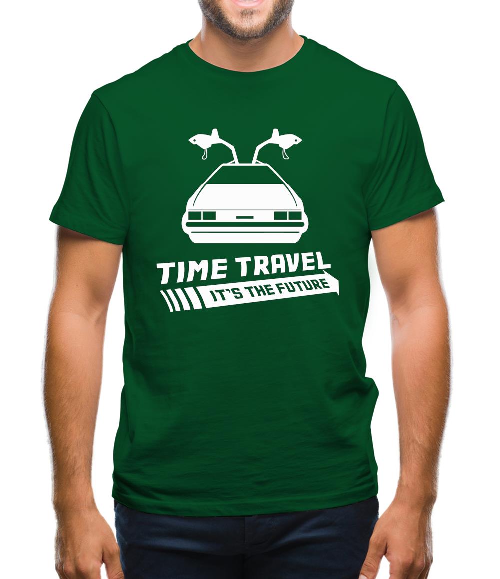 Time Travel It's The Future Mens T-Shirt