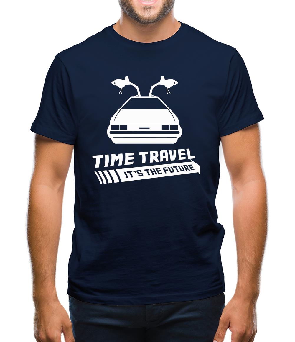 Time Travel It's The Future Mens T-Shirt