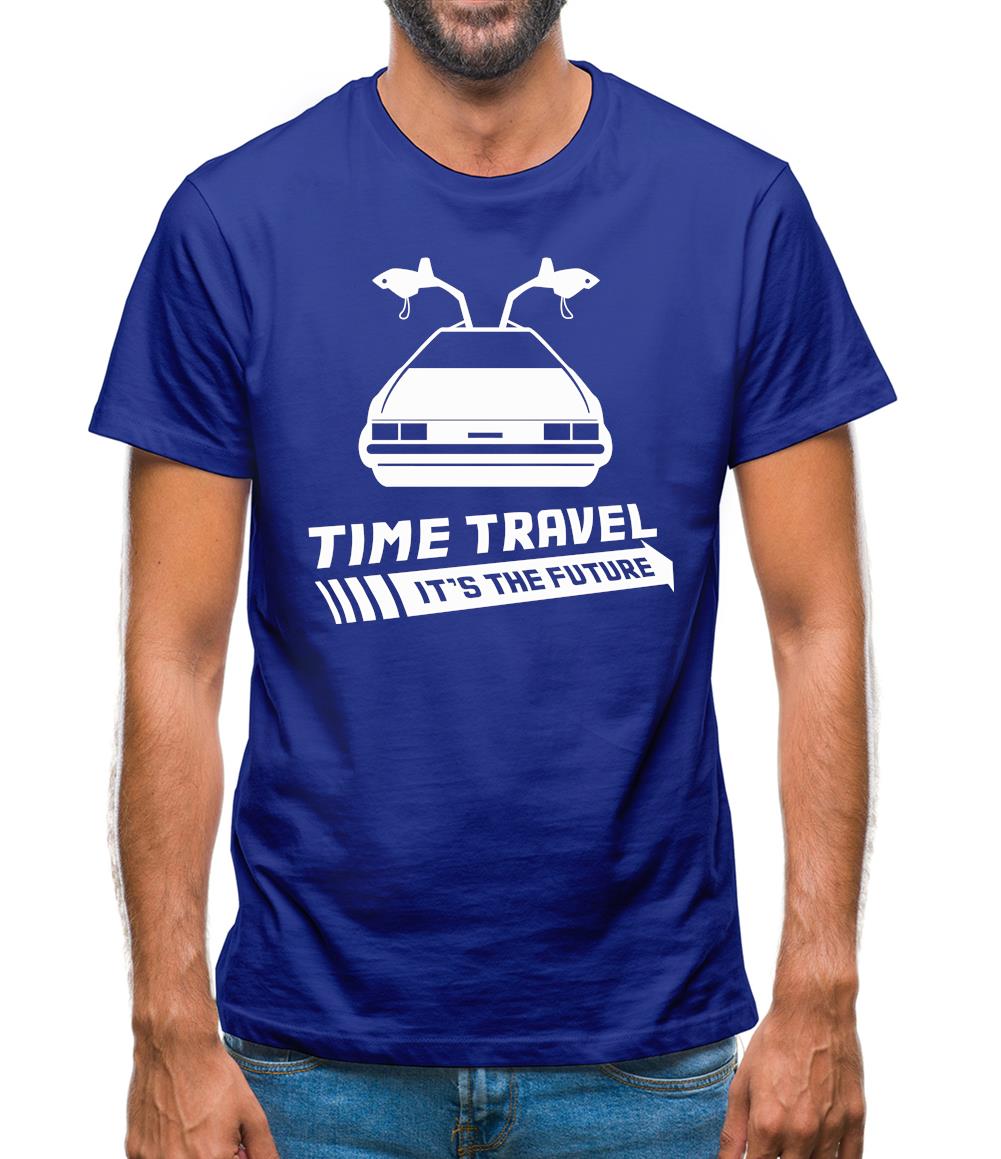 Time Travel It's The Future Mens T-Shirt