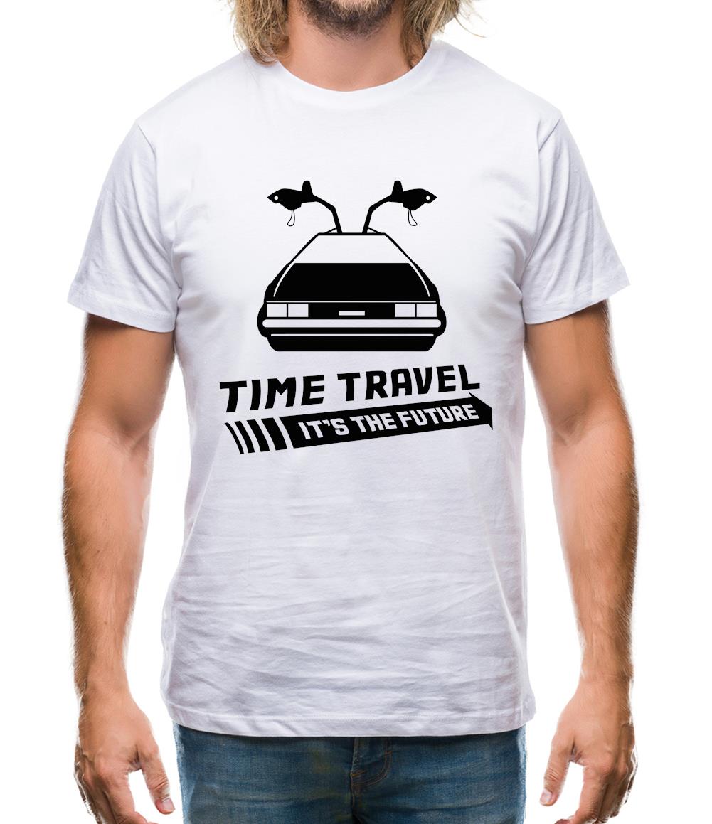 Time Travel It's The Future Mens T-Shirt