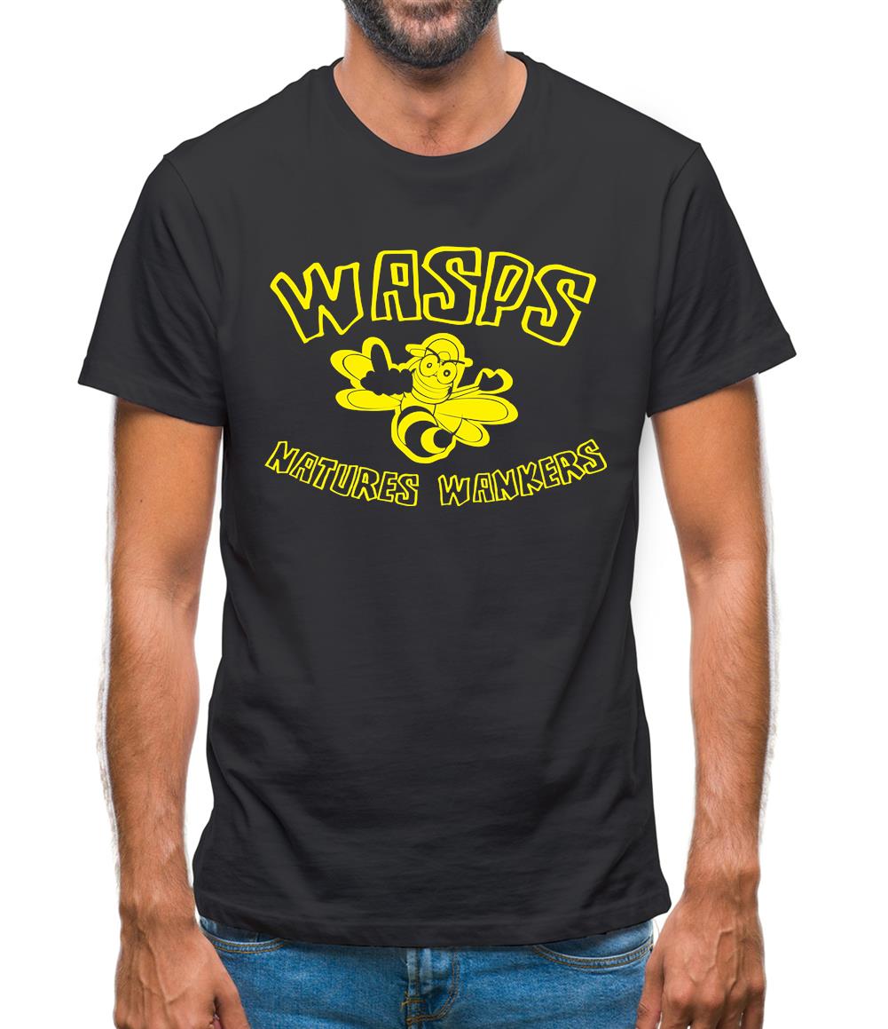 Wasps...Natures Wankers Mens T-Shirt