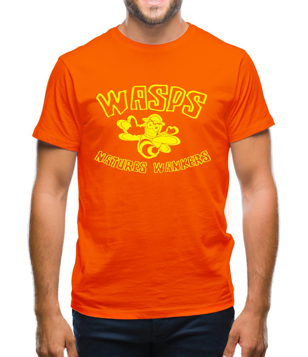 Wasps...Natures Wankers Mens T-Shirt