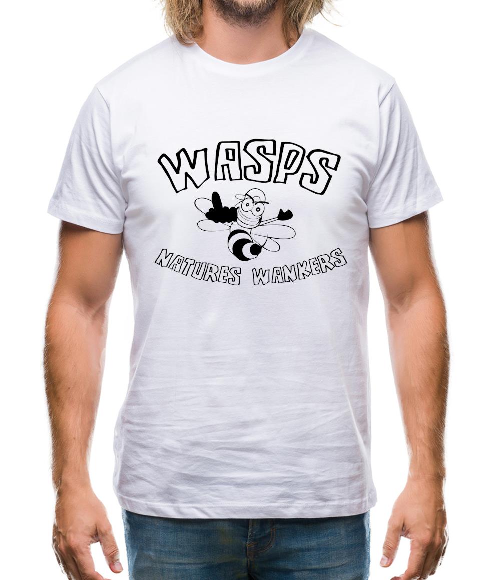 Wasps...Natures Wankers Mens T-Shirt