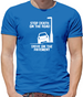 Stop death on the road, Drive on the pavement Mens T-Shirt