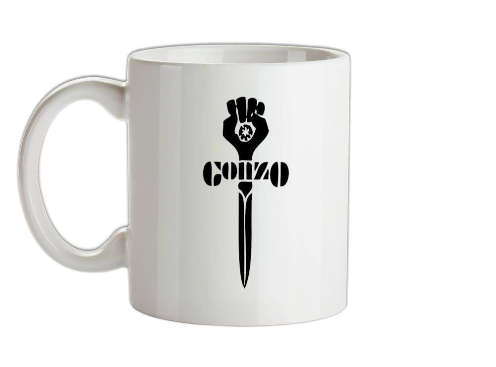 Gonzo Fist Ceramic Mug