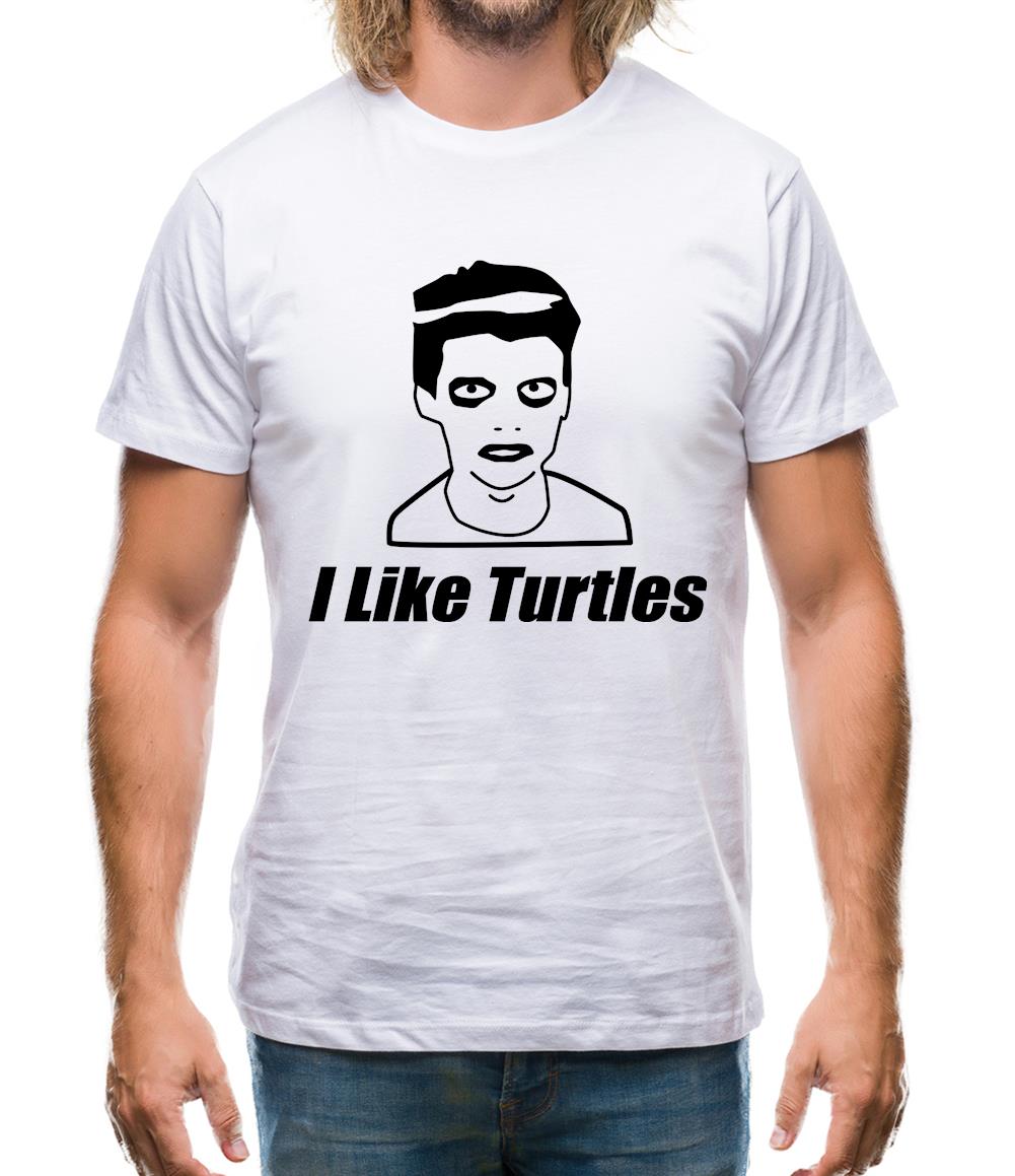 I Like Turtles Mens T-Shirt