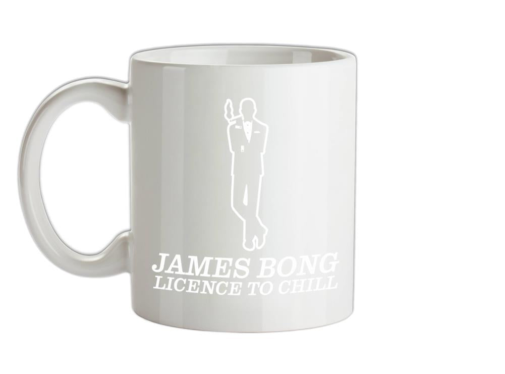 James Bong Licence To Chill Ceramic Mug
