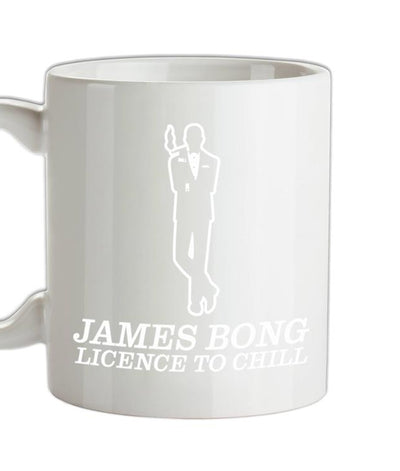 James Bong Licence To Chill Ceramic Mug