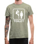 Toilet Cubicle Mens T-Shirt