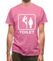 Toilet Cubicle Mens T-Shirt