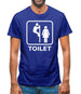 Toilet Cubicle Mens T-Shirt