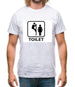 Toilet Cubicle Mens T-Shirt