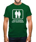 Hold Hands, Not Hostages Mens T-Shirt