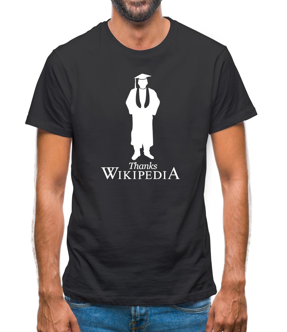 Thanks Wikipedia Mens T-Shirt