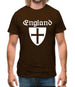 England Shield Mens T-Shirt