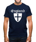 England Shield Mens T-Shirt