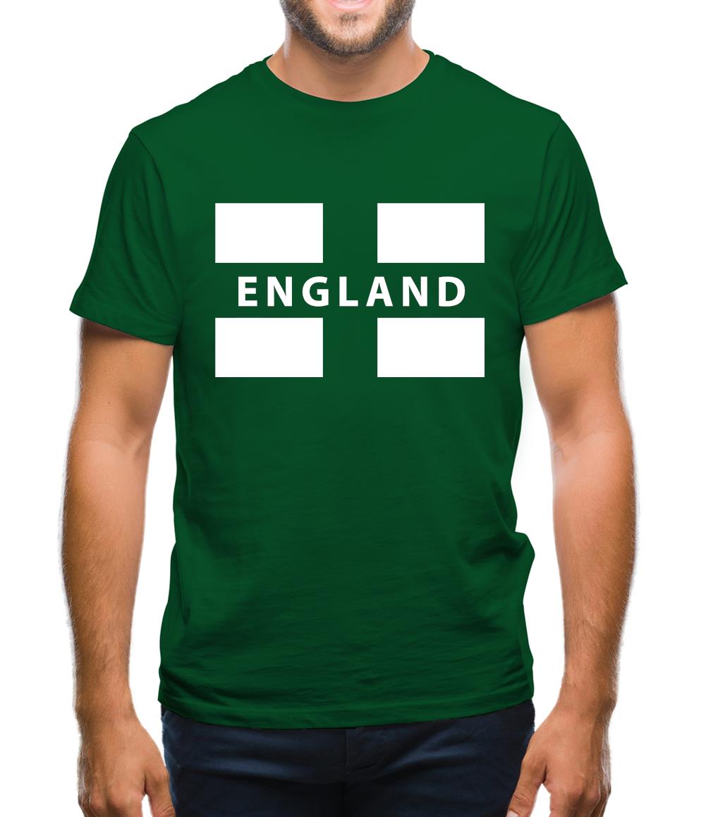 England Flag Mens T-Shirt