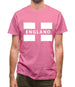 England Flag Mens T-Shirt