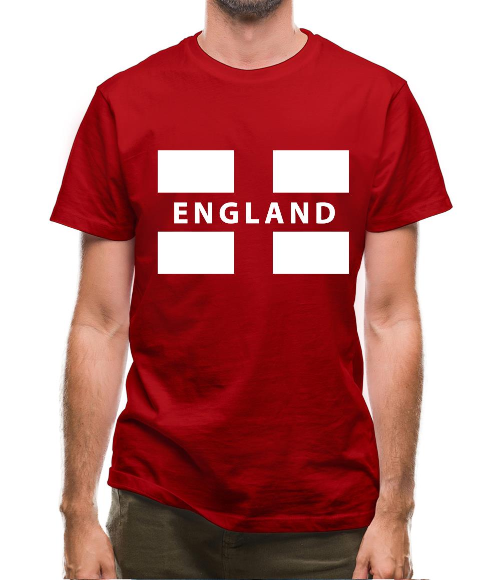 England Flag Mens T-Shirt