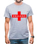 England Flag Mens T-Shirt