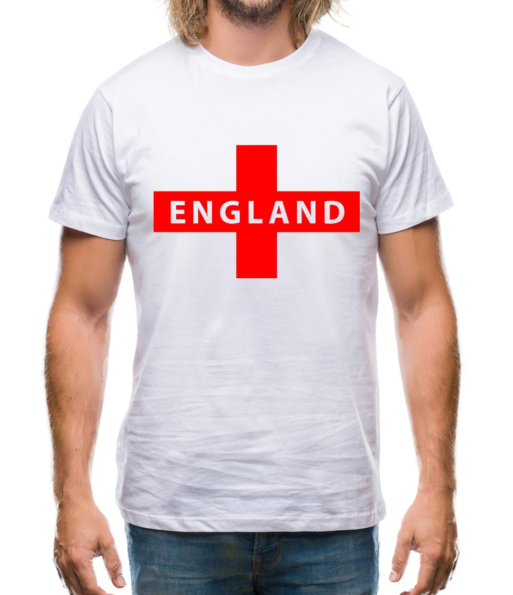 England Flag Mens T-Shirt