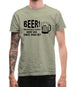 Beer! Helping Ugly People Have Sex Since 3000BC! Mens T-Shirt