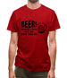 Beer! Helping Ugly People Have Sex Since 3000BC! Mens T-Shirt