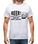 Beer! Helping Ugly People Have Sex Since 3000BC! Mens T-Shirt