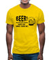 Beer! Helping Ugly People Have Sex Since 3000BC! Mens T-Shirt