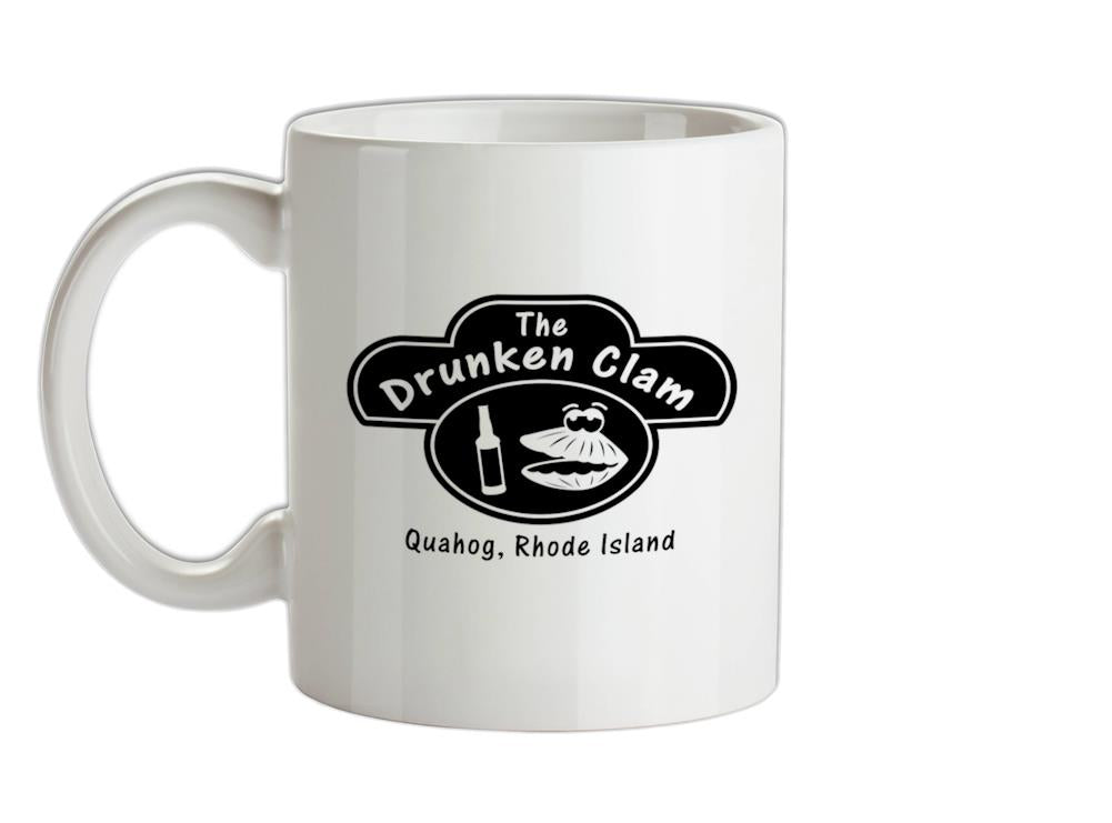 The Drunken Clam Ceramic Mug