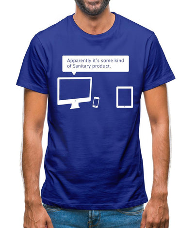 Apparently It's Some Kind Of Sanitary Product Mens T-Shirt
