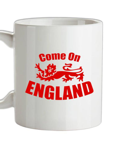 Come On England Ceramic Mug