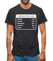 I Always Give 100% At Work Mens T-Shirt