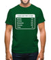I Always Give 100% At Work Mens T-Shirt