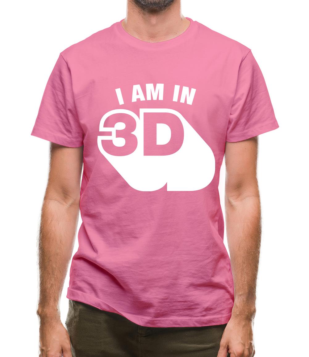 I Am In 3D Mens T-Shirt