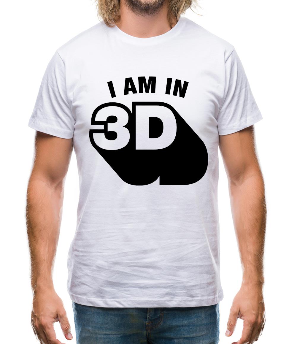 I Am In 3D Mens T-Shirt