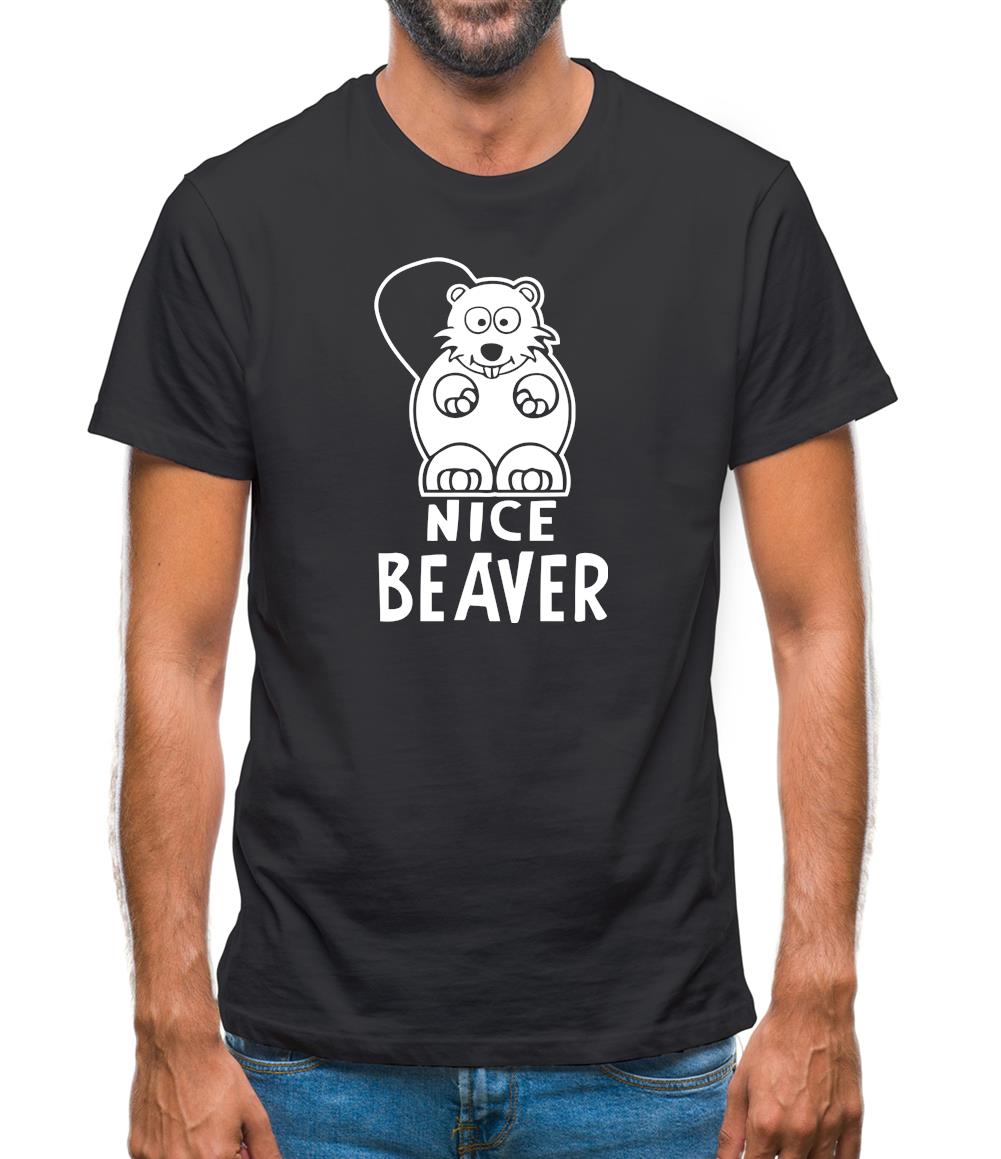 Nice Beaver Mens T-Shirt