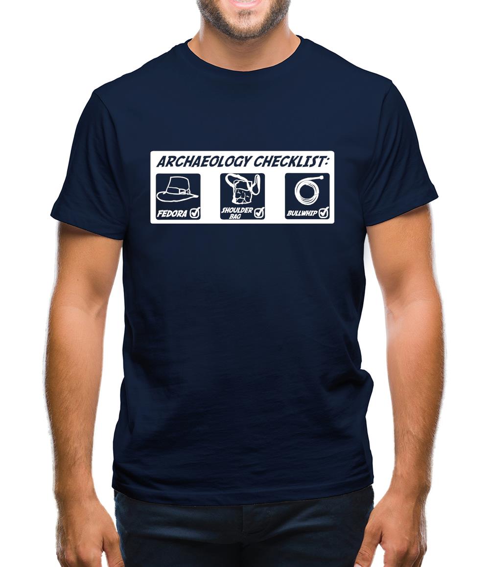 Archeology Checklist Mens T-Shirt