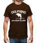 Dolphins Are Thick As Shit Mens T-Shirt